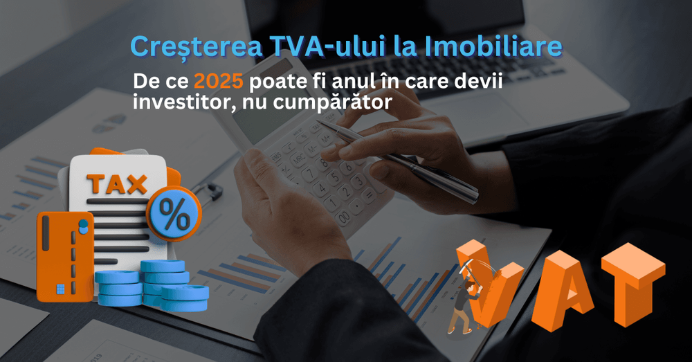 Image of article Creșterea TVA-ului la Imobiliare: De ce 2025 poate fi anul în care devii investitor, nu cumpărător
